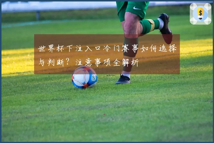 世界杯下注入口冷门赛事如何选择与判断？注意事项全解析