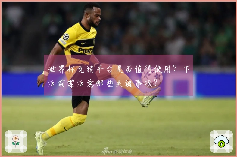 世界杯竞猜平台是否值得使用？下注前需注意哪些关键事项？